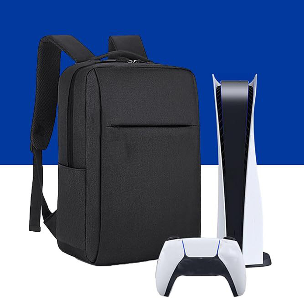 Gaming Console Latest - Gaming-Reiserucksack für PS5, schützende Tragetasche, Aufbewahrungstasche,