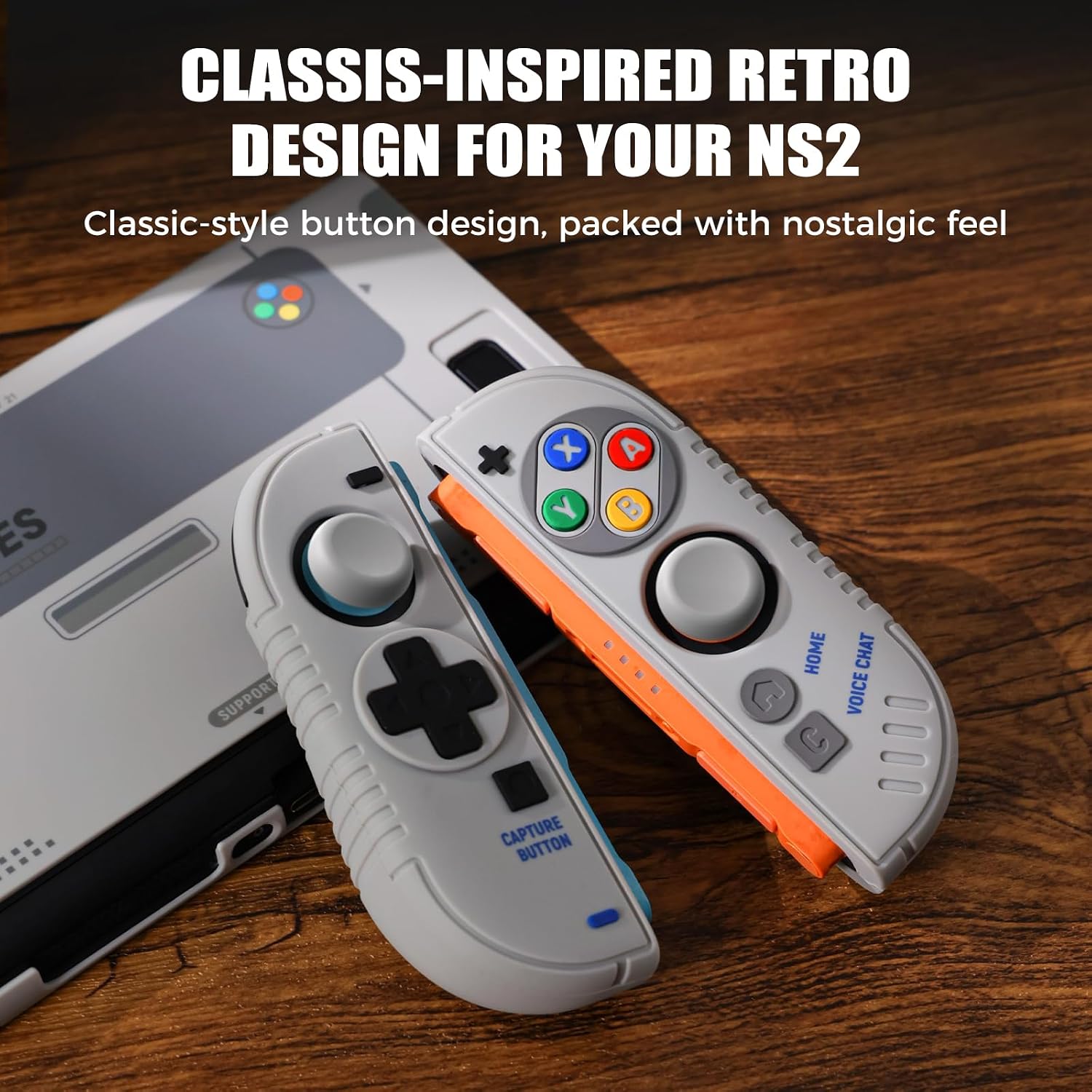 Gaming Console Buttons - IINE Retro SFC Themen-Handschuh aus weichem