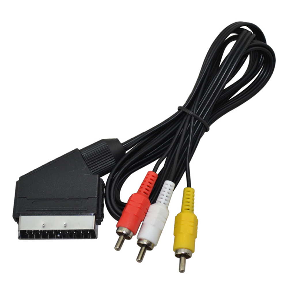 Scart-Kabel auf 3 RCA AV TV Vi – Gaming Console Latest Bewertung und Preis