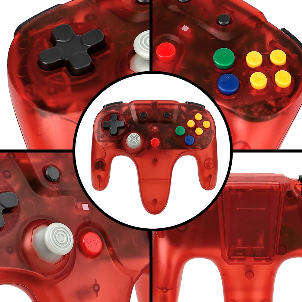 Transparenter roter, grüner, b – Gaming Console Buttons Bewertung und Preis